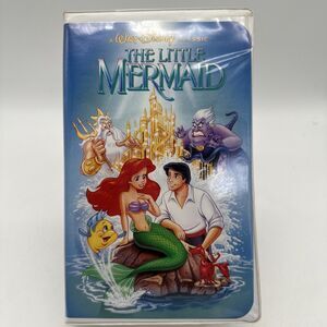 Disney The Little Mermaid VHS Banned Cover Black Label #913